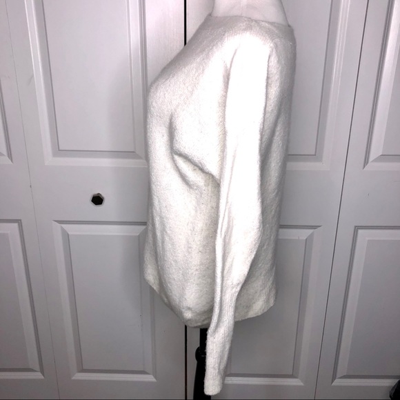 Anthropology Beige Long Sleeve Sweater Top Medium - Picture 5 of 13